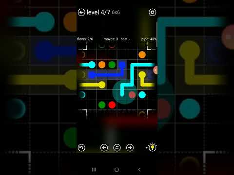 How to solve flow free warps (day 40 level 4)