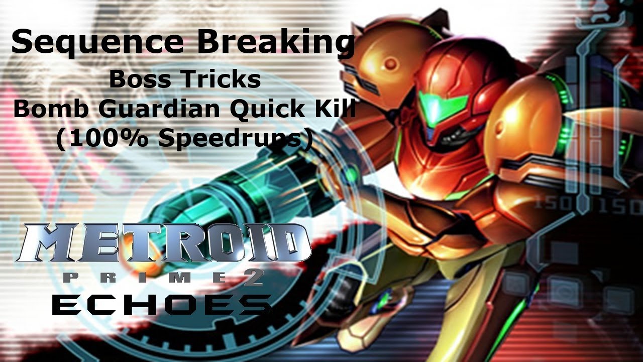 Bomb Guardian Quick Kill (Metroid Prime 2: Echoes Speedruns)