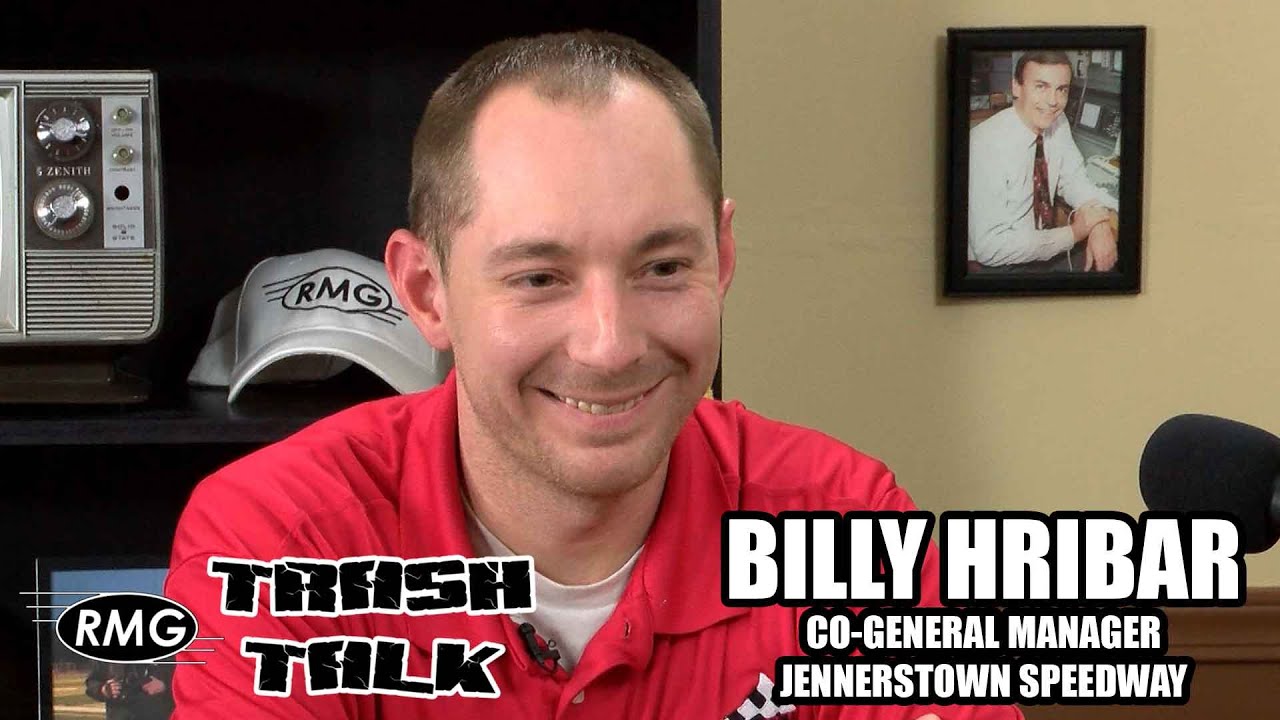 RMG'S TRASH TALK 16-06 Jennerstown Speedway's Billy Hribar - YouTube