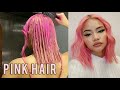 Dying my hair pink | MCAS semi permanent hair dye