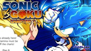 Sonic VS Goku: CHAPTER 2 | SONIC x DRAGON BALL COMIC DUB (14+)