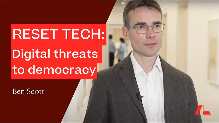 Reset Tech: Ben Scott on digital threats to democracy