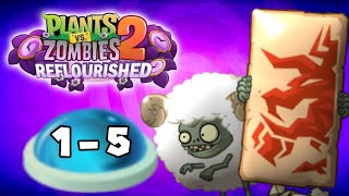 Plants Vs. Zombies 2 Reflourished: Lunar Zoo Year Levels 1-5