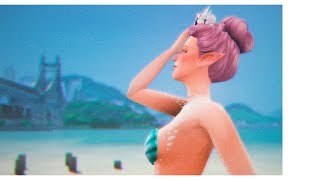 Зефирная русалочка | Sims 4 CAS