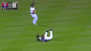 WSH@COL: Blackmon lays out for a great diving catch