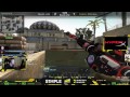 CS:GO - s1mple plays FPL on Dust 2