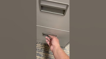 Have you lost your key to your filing cabinet? Well hope this helps.