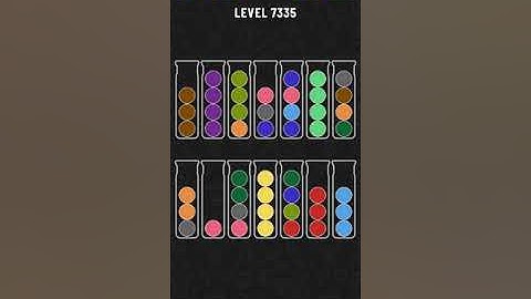 Ball Sort Puzzle Level 7335