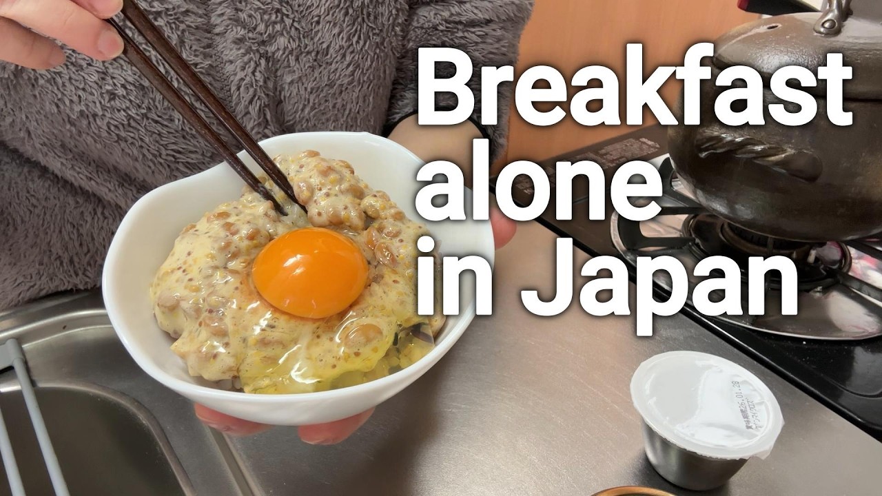 Simple Breakfast in Japan🇯🇵Living Alone