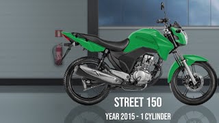 Traffic Motos 2 game street 150 baik top speed 143 level 10 to 11 screenshot 3