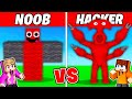 NOOB vs HACKER: SYRINGEON Build Challenge (Minecraft)