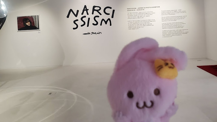 [시즈니 브이로그] NARCISSISM JAEMIN First Photo Exhibition • 재민 전시회 랜선 관람 