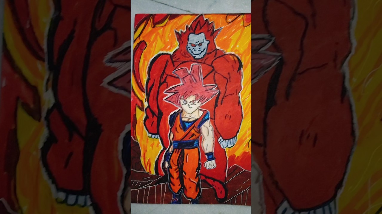 Goku drawing