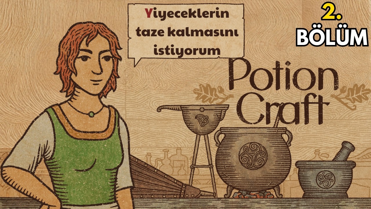 Buz İksirini Keşfettim | Potion Craft | 2. Bölüm