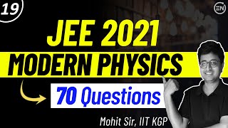 JEE 2021 Solution Series | MODERN PHYSICS | JEE Physics