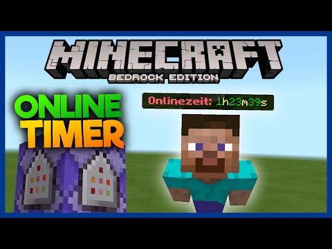 Online Timer with JSON Commands! - Minecraft Bedrock Tutorial