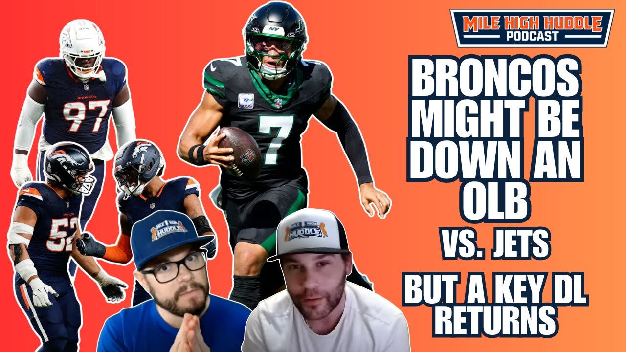 Broncos Injury Update | Malcolm Roach Set to Return | DENvsNYJ Head-to ...