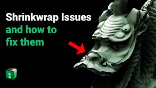 Blender Secrets - Shrinkwrap Issues and how to fix them