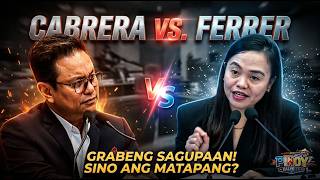 IMPEACHMENT WITNESS, HINDI PALA EXPERT Cabrera vs. Ferrer, 1v1 sa impeachment trial!