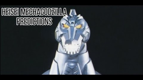 Heisei Mechagodzilla Predictions ll Kaiju universe ll Roblox ll