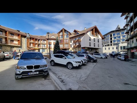 Краткая прогулка по New Гудаури.Сколько Русских ?