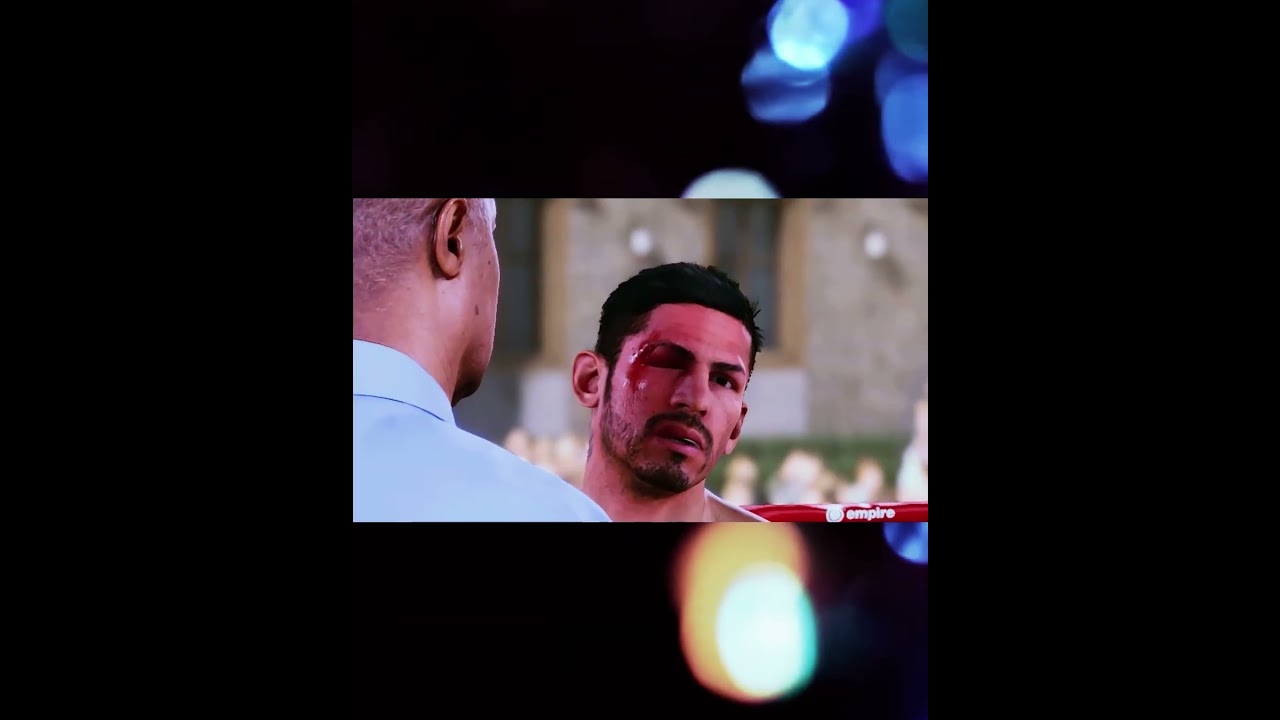 MASSIVE CUT stops the fight! Undisputed boxing