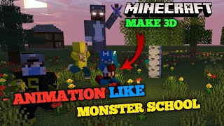 How to make Minecraft Animation || Minecraft Animation kaise banaye - 2022 screenshot 5