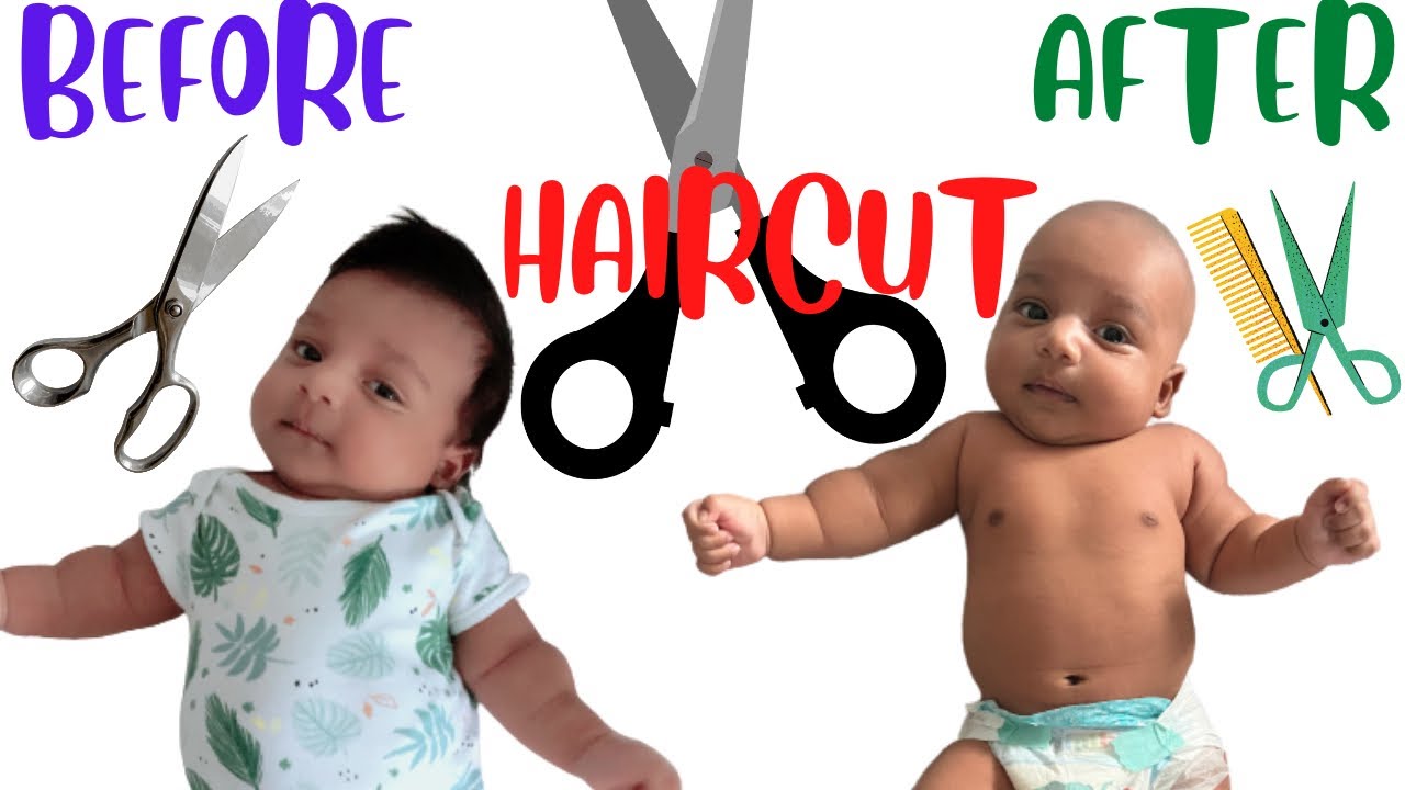 Baby’s First Hair Cut Baby Hair Cut At Home Shaving Baby’s Hair For