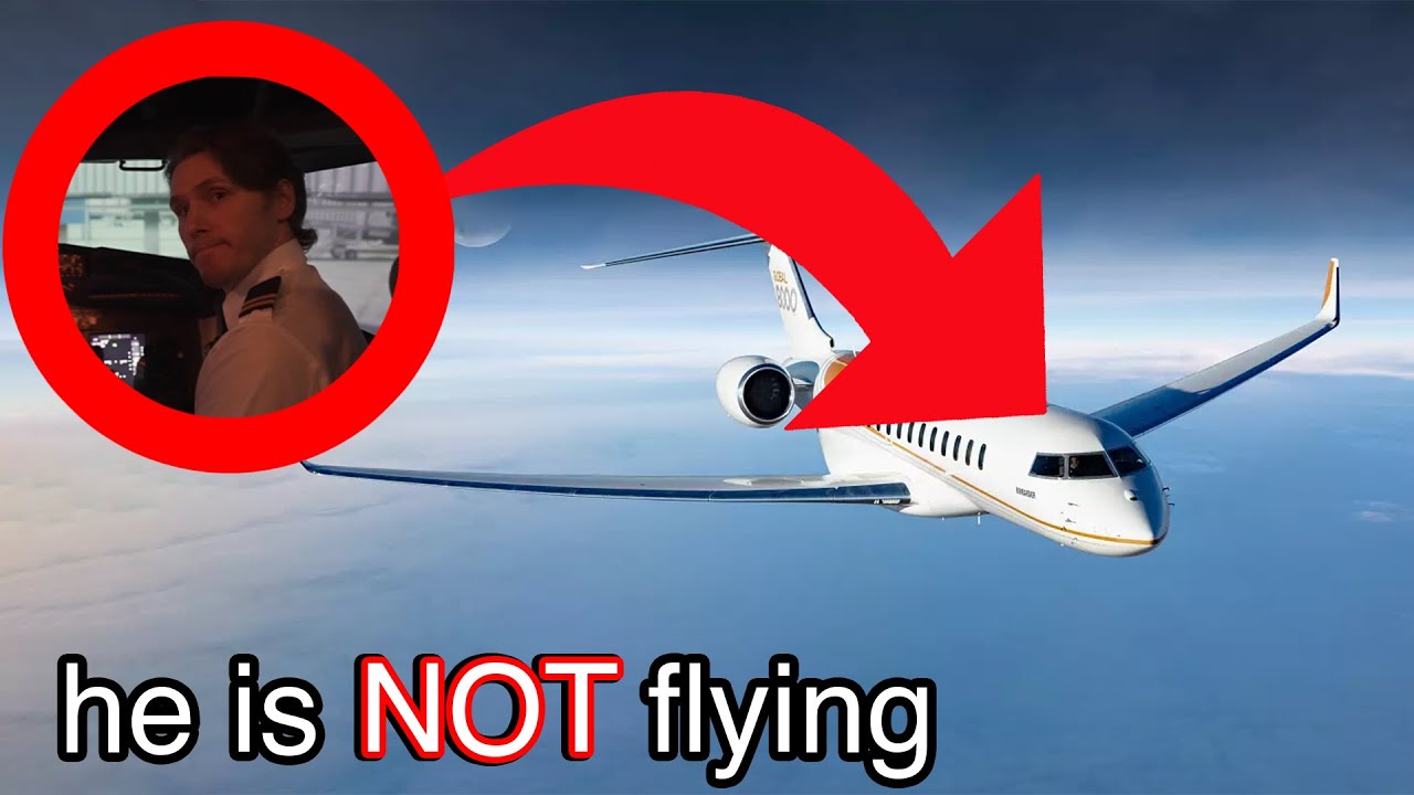 JERMA PILOTS A PASSENGER PLANE
