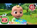 CoComelon Animal Lunch Song | Kids Fun &amp; Educational Cartoons | Moonbug Play and Learn