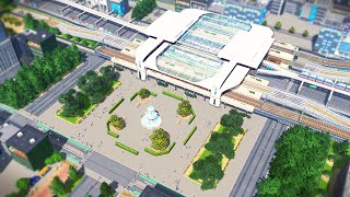 I Built a PERFECT Transit Hub in Cities Skylines