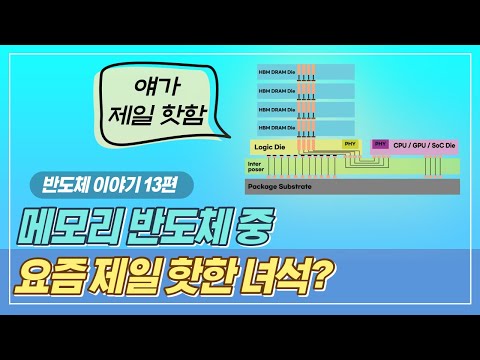   메모리 반도체 중 요즘 제일 핫한 녀석 HBM 한 번에 이해하기 ㅣ반도체 스토리 13편