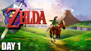 100%-ING THE GREATEST ZELDA GAME OF ALL TIME | The Legend of Zelda: Ocarina of Time | Day 1