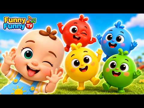 Los Colores 🎨 Mia La Abejita 🐝 | More Kids Songs | Funny Funny TV