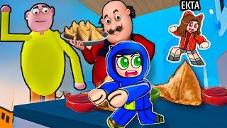 We Played MOTU PATLU OBBY In Roblox with @AyushMore @EktaMore screenshot 5