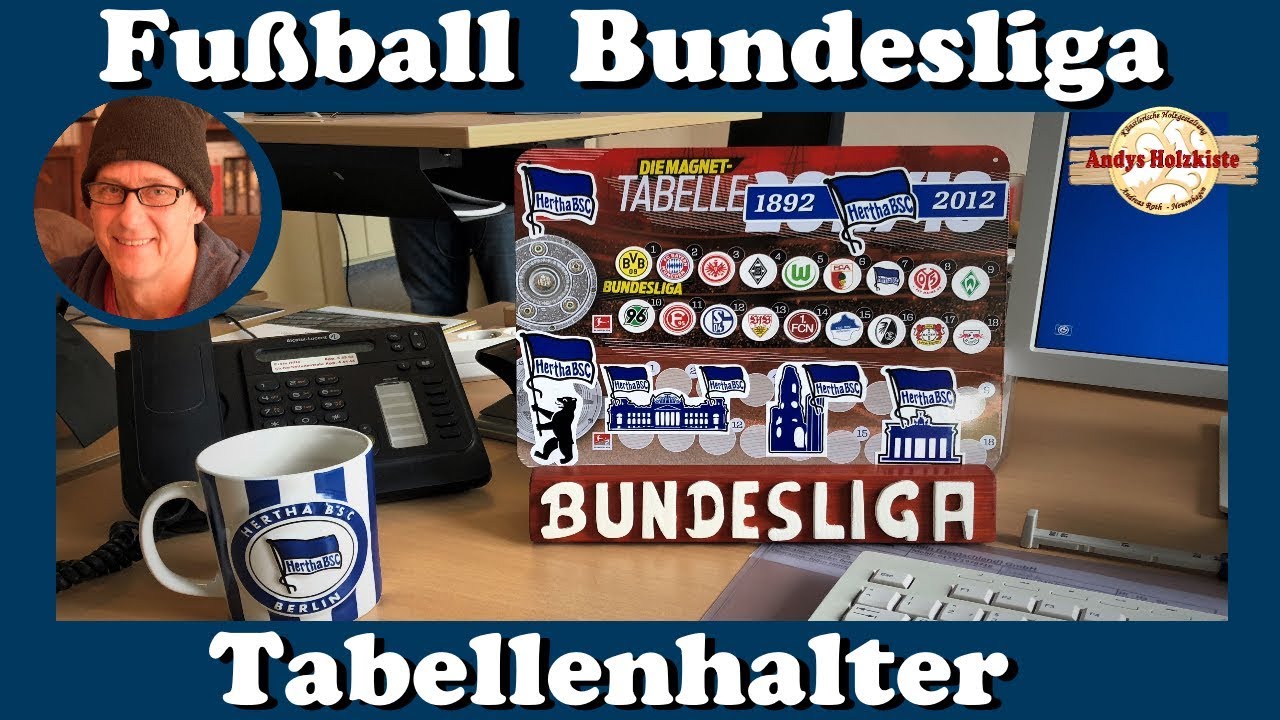 Fussball Bundesliga Tabellenhalter Selber Machen Diy Youtube