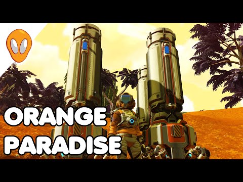 Paradise Planet Home Base Location and Oxygen Farm | No Man's Sky Let's Play Ep 28