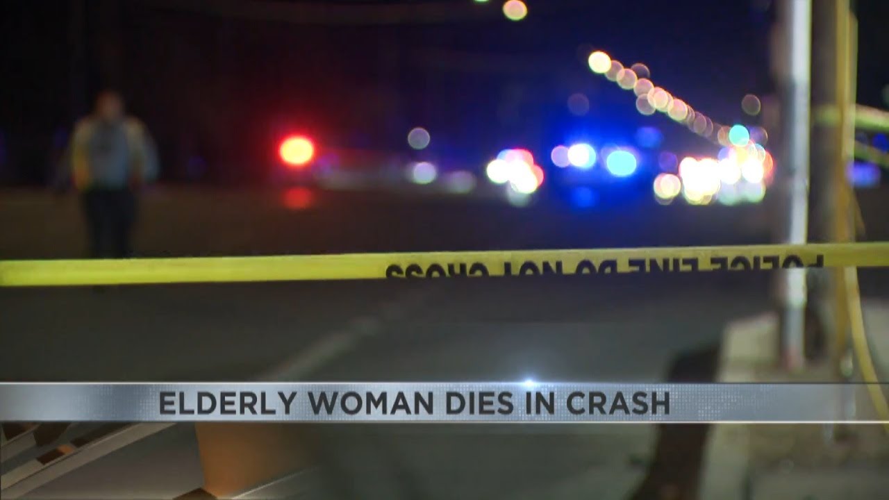 Elderly woman dies after being hit by car in crosswalk - YouTube
