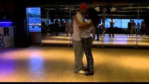 Bruno & Paola Zouk Workshop 2 Demo LibreDance Breda 14-06-2015