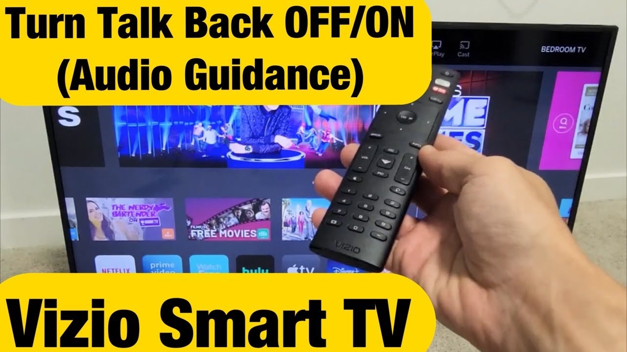 How To Get My Vizio Tv To Stop Talking