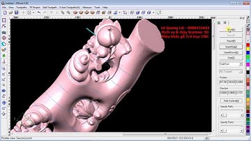 POWERMILL - Easily create 4 axis toolpath for wood - Dễ dàng tạo đường dao 4 trục tối ưu