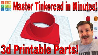 Создавайте полезные детали для 3D-печати БЫСТРО с помощью Tinkercad