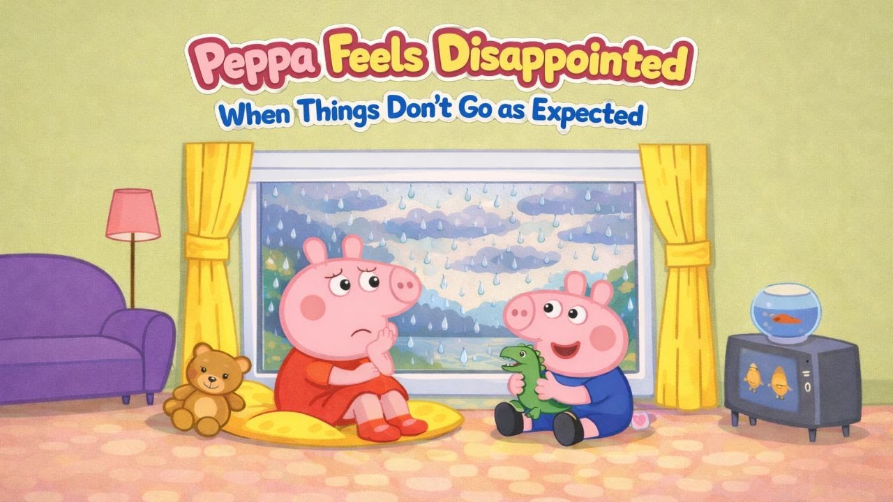 Пеппа расстраивается, когда всё идёт не так, как ожидалось | Винни Хаус
