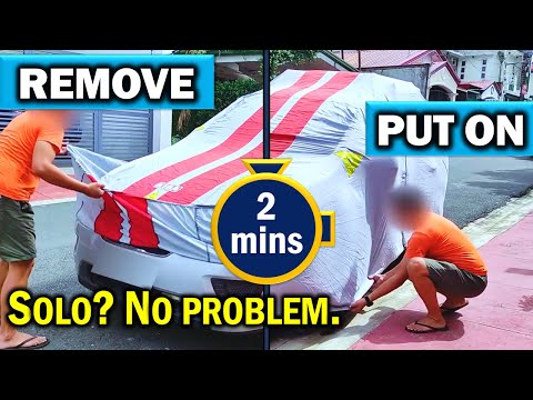 How To Tie A Car Cover