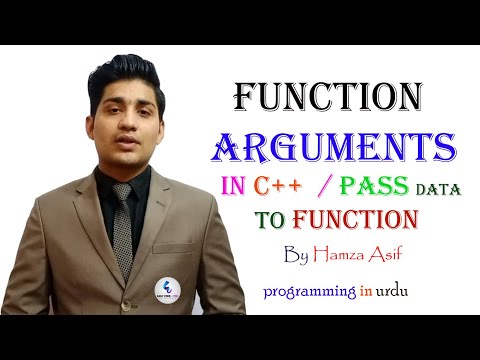 Function arguments in c++ in Urdu|Easy code 4 you
