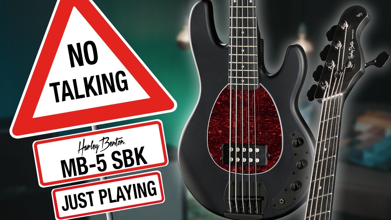 Harley Benton - No Talking - MB-5 SBK - Just Playing - YouTube