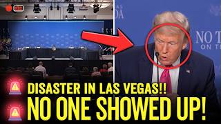 Trump MELTS DOWN in Vegas Speech as TINY Crowd Exposes Him