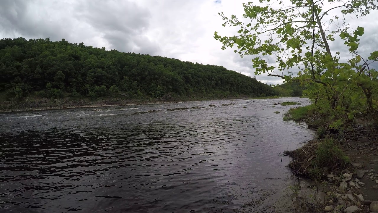 Flow Test Below Turners Falls Dam YouTube