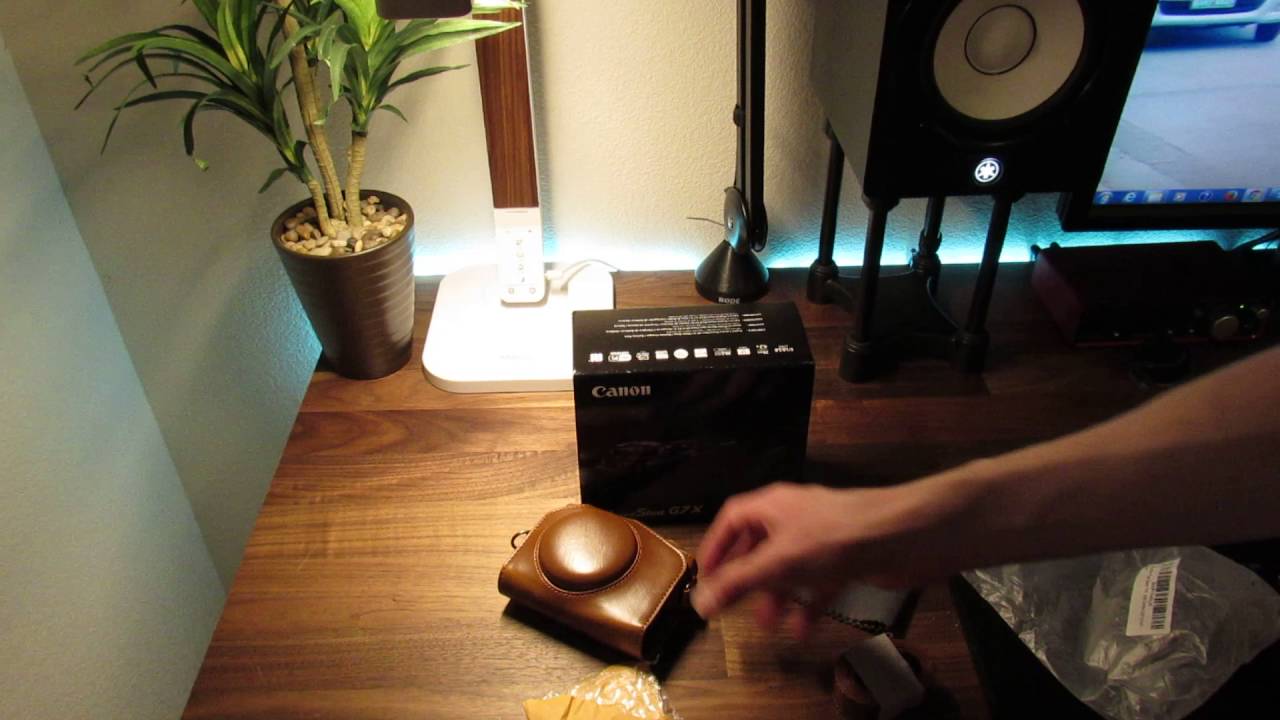 Canon G7x Mark Ii And Original G7x Leather Case Dope Tech Youtube