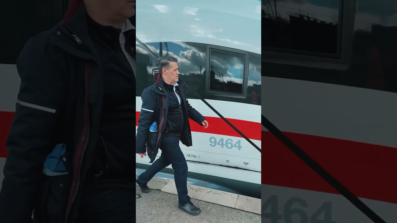 Die Fahrt von Stuttgart nach Hamburg-Altona im ICE-Zug 614. 